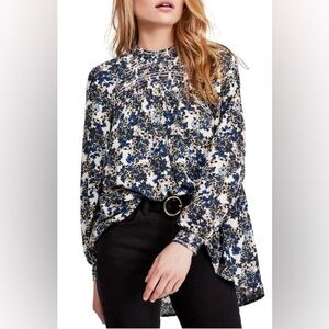 Free People Flowers in Her Hair Tunic XS